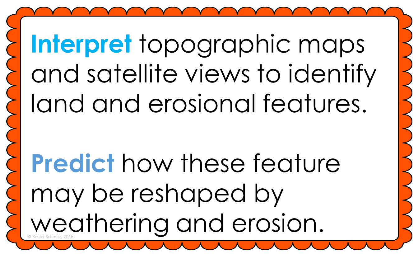 Topographic Maps Lesson Plan A Complete 5E Method Science Unit